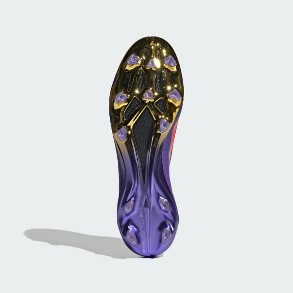 Purple adidas on sale soccer cleats
