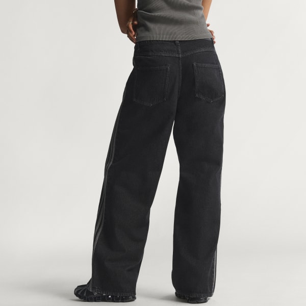 Zwart FIREBIRD DENIM TRAININGSBROEK