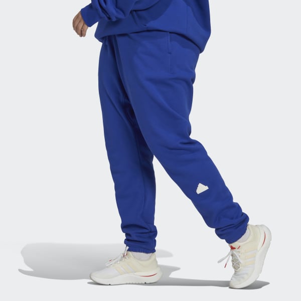 blauw Joggingbroek (Grote Maat)