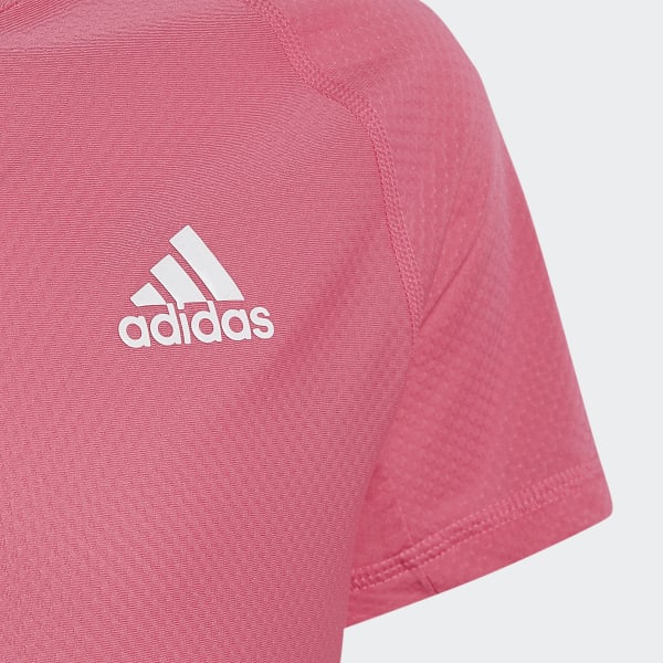Pink AEROREADY Training 3-Stripes T-Shirt VE404