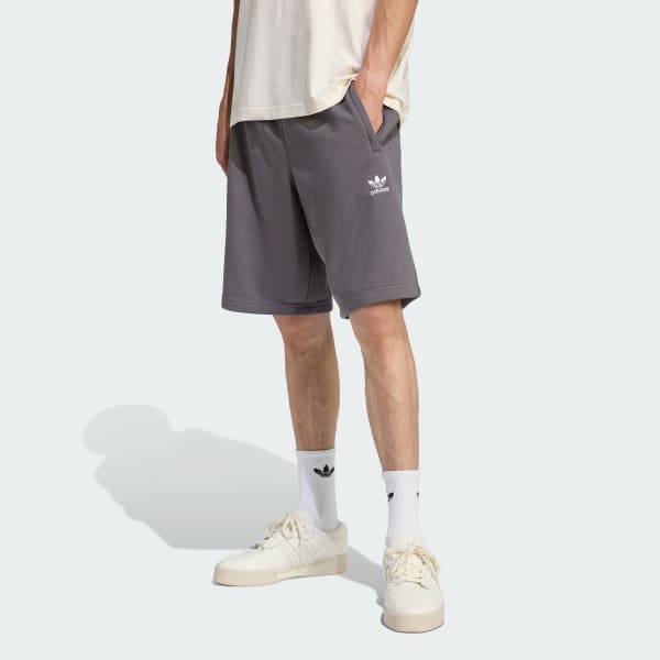 Grey Trefoil Essentials Shorts