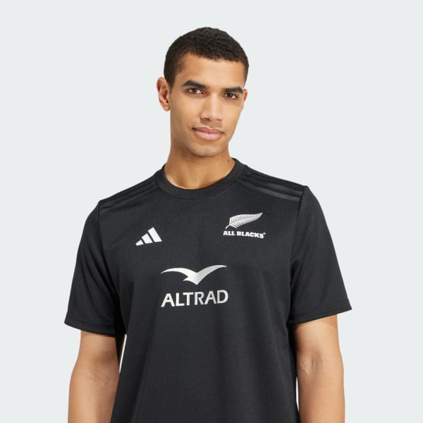 adidas All Blacks Rugby AEROREADY Short Sleeve Trikot Schwarz adidas Deutschland