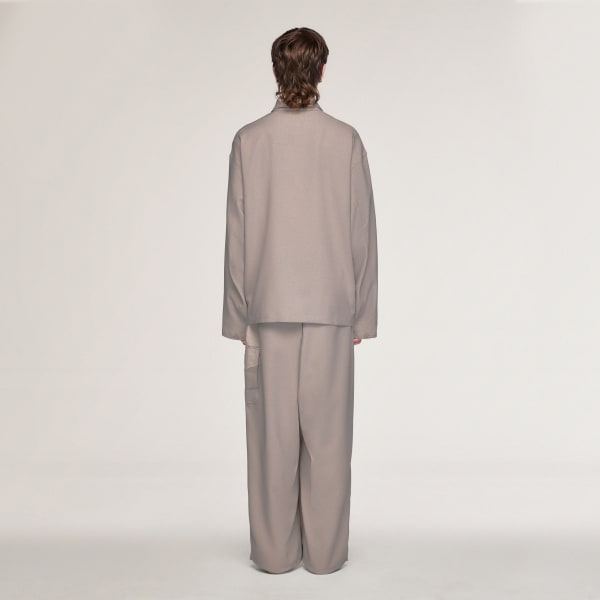 hnedá NOHAVICE Y-3 SPORT UNIFORM STRAIGHT PANTS