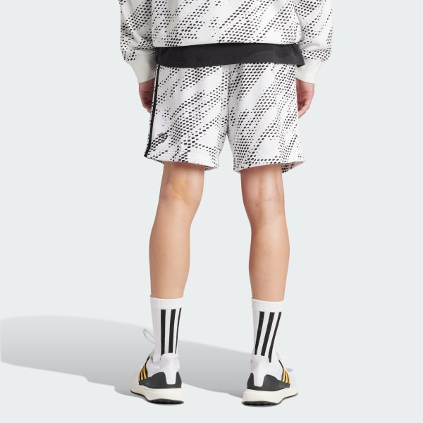 adidas ALL SZN Snack Attack French Terry Shorts - White
