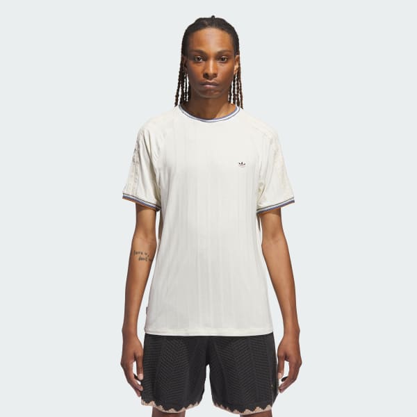 White Clot Rib Tee by Edison Chen (Gender Neutral)