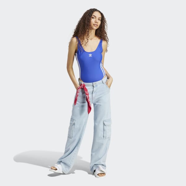 Blu Costume da bagno adicolor 3-Stripes
