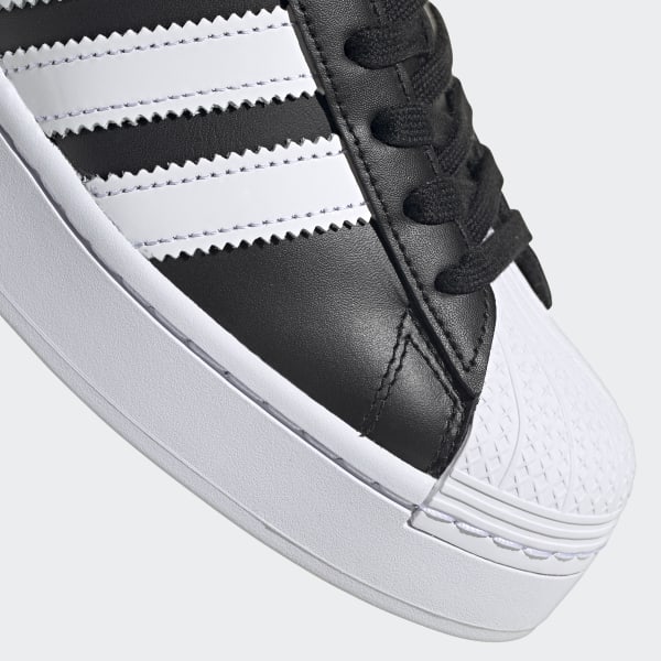 adidas superstar bold black