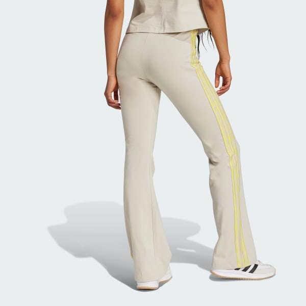 Beige Mallas Essentials 3 Tiras Algodón Estampadas Corte Alto