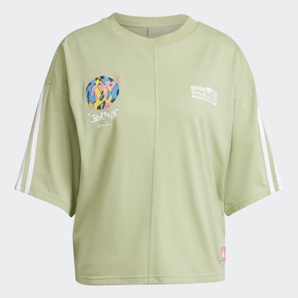 Verde T-shirt 3-Stripes Future Icons Sportswear EBT27