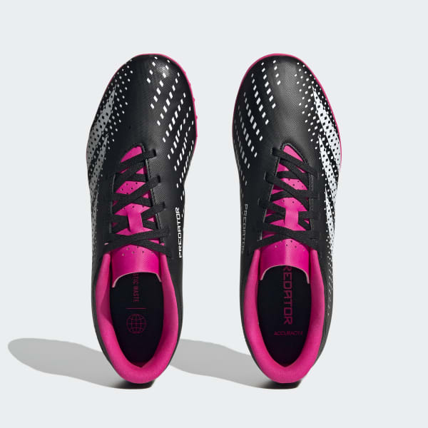 Negro Zapatos de Fútbol Predator Accuracy.4 Pasto Sintético