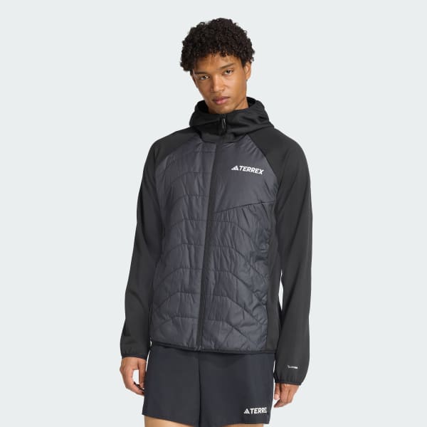 Negro Casaca con capucha híbrida aislante Terrex Multi Climawarm