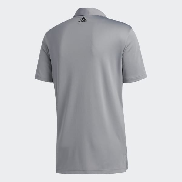Grey 3-Stripe Basic Polo Shirt GLB60