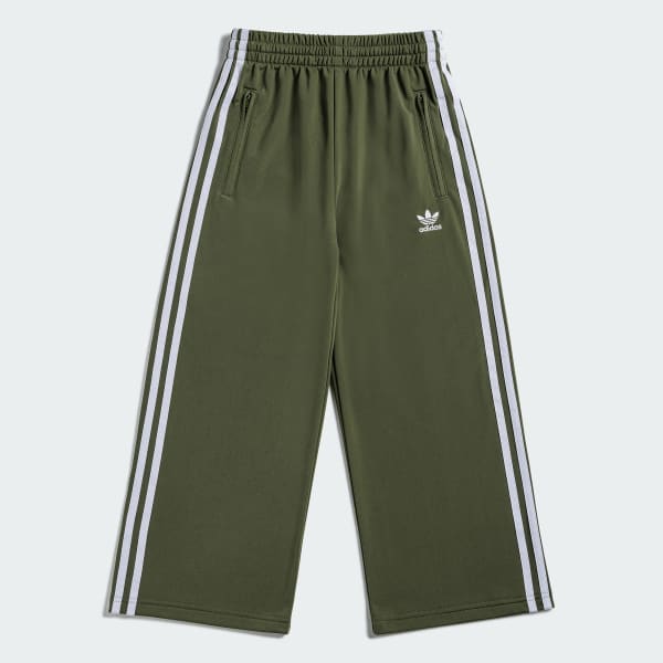 Green ADICOLOR JUNIOR LOOSE FIREBIRD PANTS