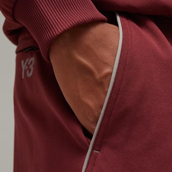Burgundy Y-3 SST Track Pants