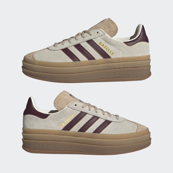 adidas Gazelle Bold Shoes - White | Free Shipping with