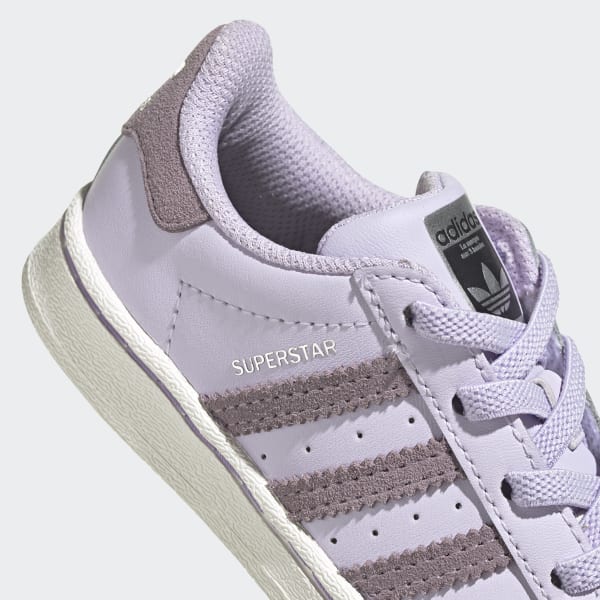 adidas superstar slip on kids purple