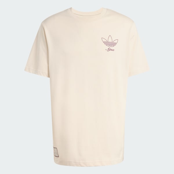 Beige T-shirt Terrace Icons Graphic Ajax