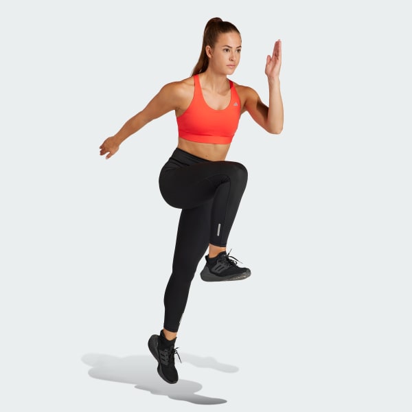 Orange Ultimateadidas Run Medium-Support Bra