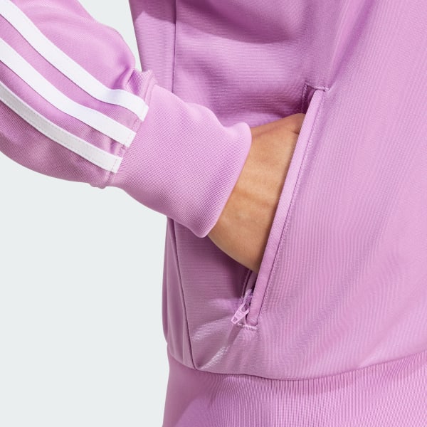 adidas Adicolor Classics Loose Firebird Track Top Purple adidas Ireland