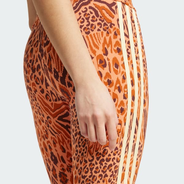 adidas x FARM Rio Bike Shorts - Orange | adidas Finland