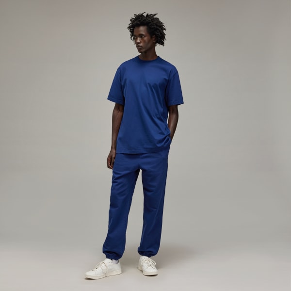 Blue Y-3 Graphic Short Sleeve Tee