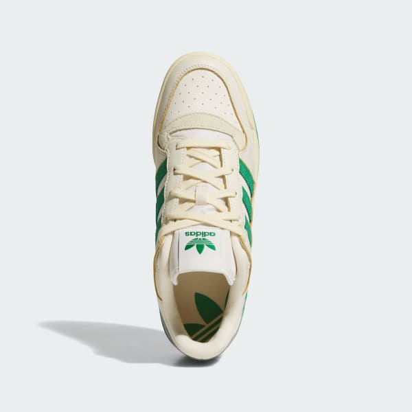 White Forum Low CL Shoes