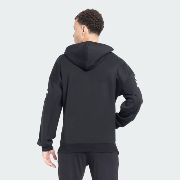 Black Future Icons 3 Stripes Full Zip Hoodie