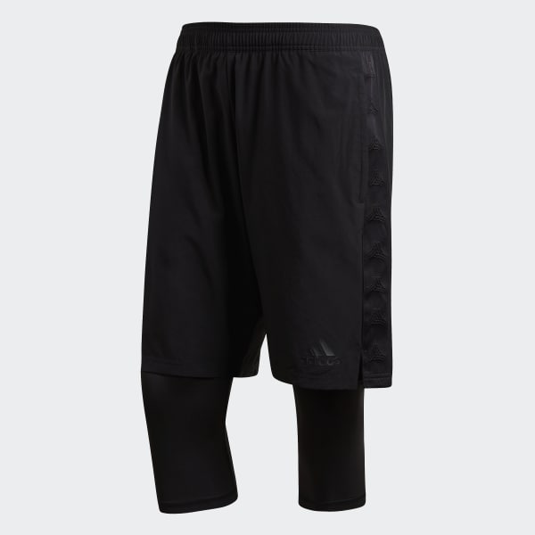 adidas shorts 2 in 1