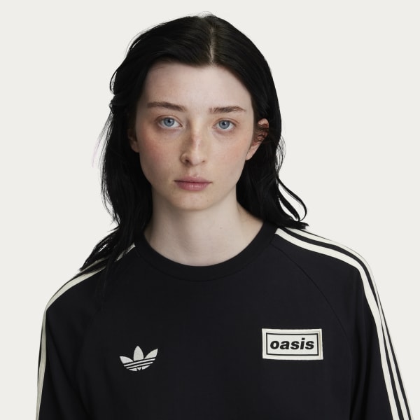 Oasis didas アディダス 半袖 Tシャツ ブラック 上着 2XL adidas Originals - 日本未発売！新品未使用！adidas oasis T