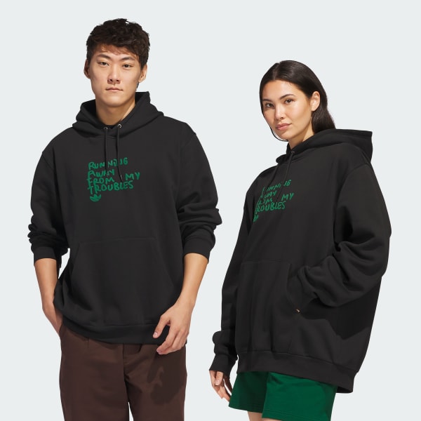 アディダス シュムーフォイル I'm Fast パーカー / Shmoofoil I'm Fast Hoodie - ブラック | アディダス ジャパン