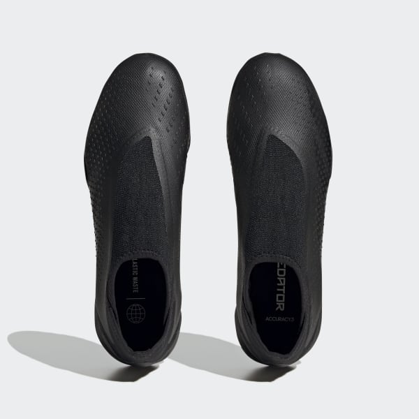 Μαύρο Predator Precision.3 Laceless Turf Boots