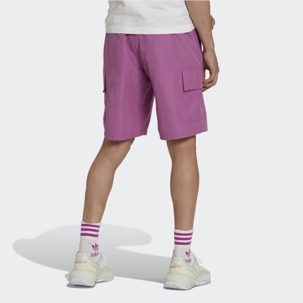 Paars Hyperreal Cargo Short TP824