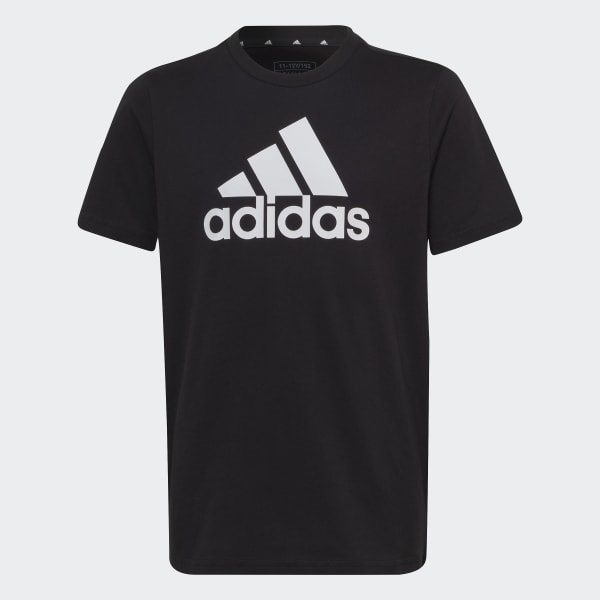 Negro Playera Essentials Big Logo Algodón