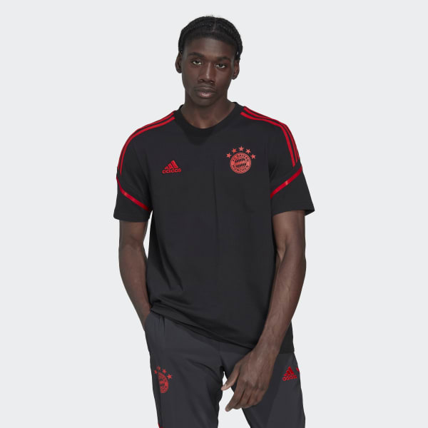Black FC Bayern Condivo 22 Training T-Shirt SH689