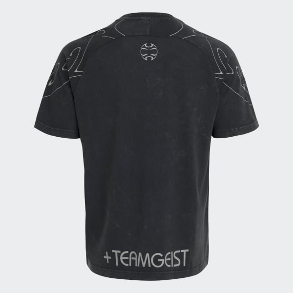 メンズウェア adidas Clubhaus anticountryclub 1/4ZIP adidas Koszulka Adilenium Season 4 Teamgeist Graphic - Czerń
