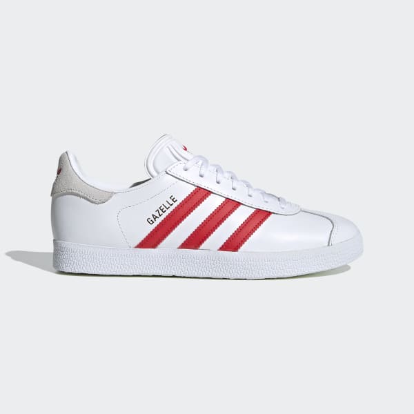 red and white gazelles mens
