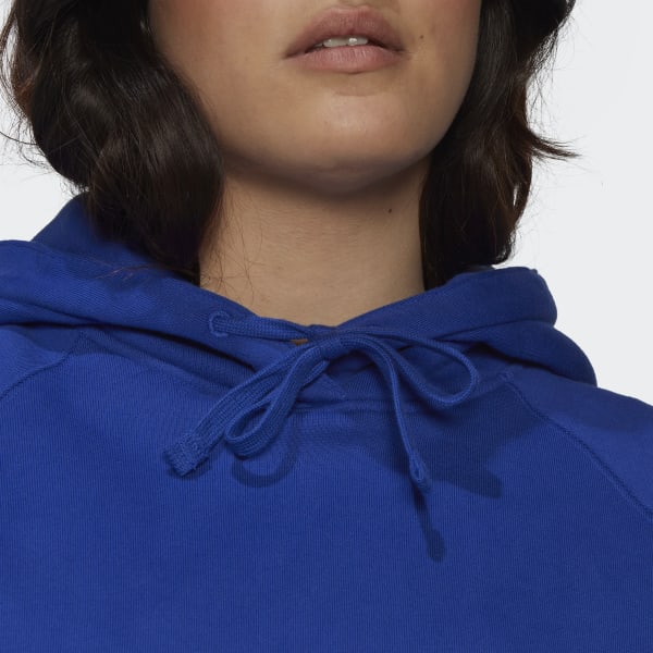 Bla Oversize Hooded Genser (store størrelser) UG639