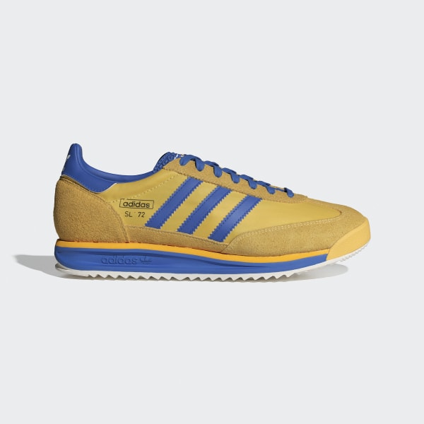 Adidas blue yellow sale