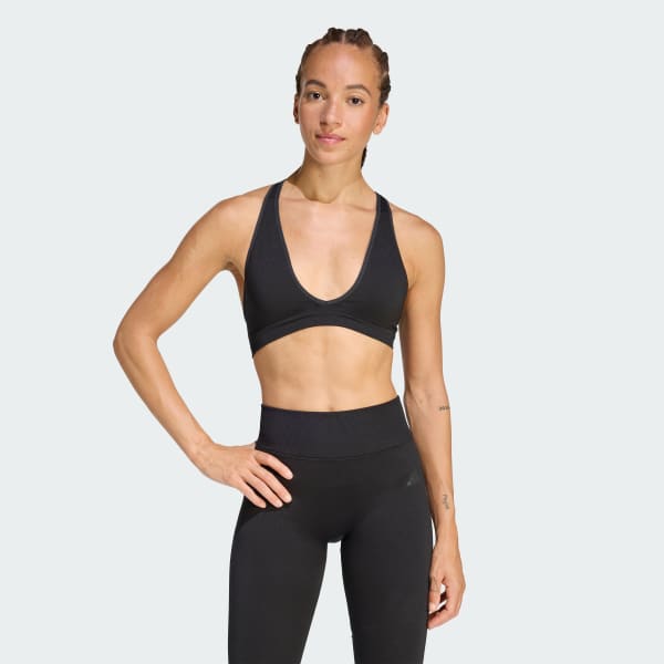 zwart Essentials Knit Light Support workoutbeha