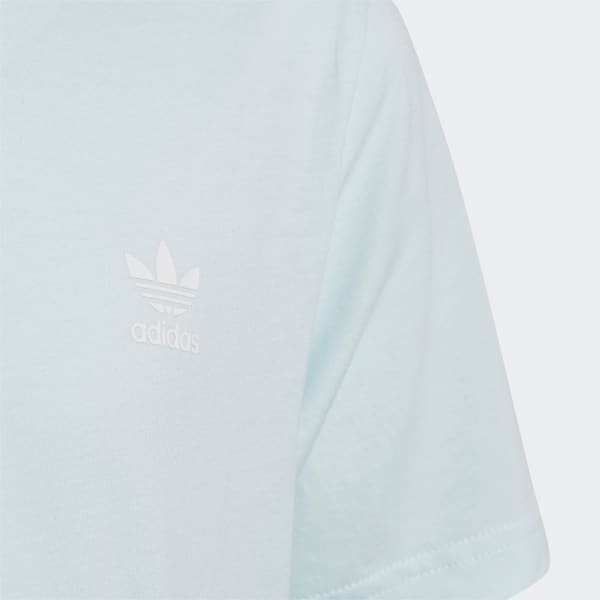 สีน้ำเงิน เสื้อยืด Adicolor