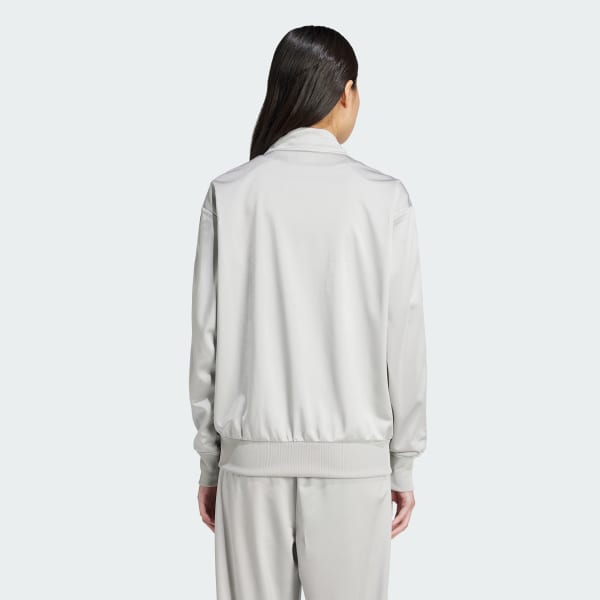 sedá Sportovní bunda Adicolor Classic Firebird Loose