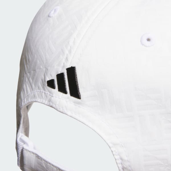 White Graphic Cap