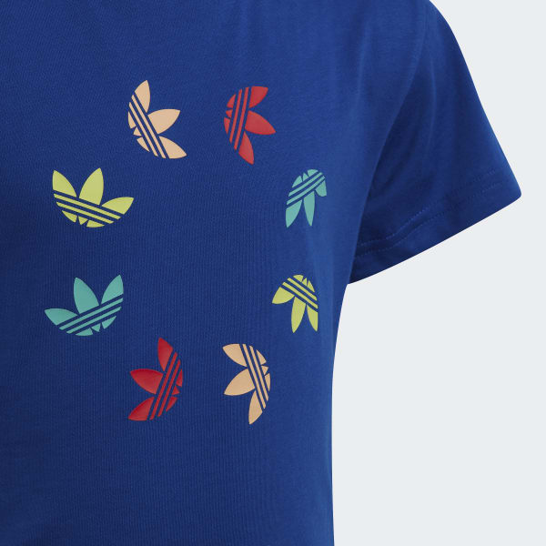 Azul Camiseta Adicolor