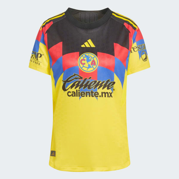 Amarillo Jersey auténtico Local Club América 25/26 para mujer