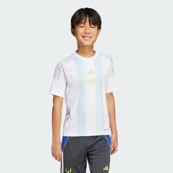Weiss Messi Kids Trainingstrikot