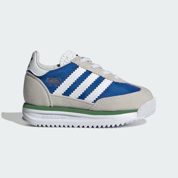 Azul Zapatillas SL 72 RS Cordones Elásticos Kids