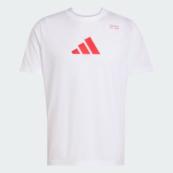 Blanco camiseta Graphic Category Training CLIMACOOL