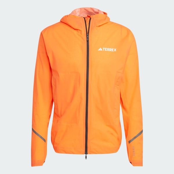Orange Terrex Xperior 2.5L Light Rain.Rdy Jacket