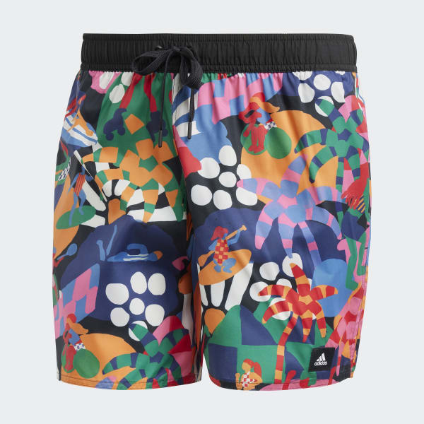 Svart adidas x Farm Swim Shorts (Gender Neutral)
