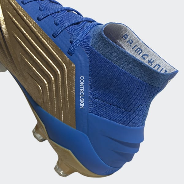 adidas predator 19.1 blue gold